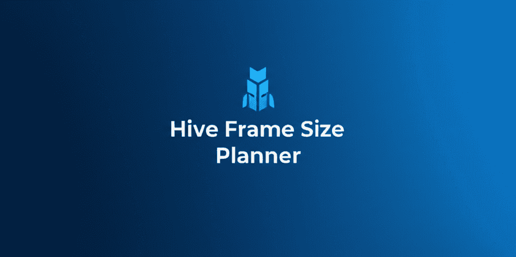 Beekeeper holding a beehive frame, illustrating the importance of a hive frame size planner