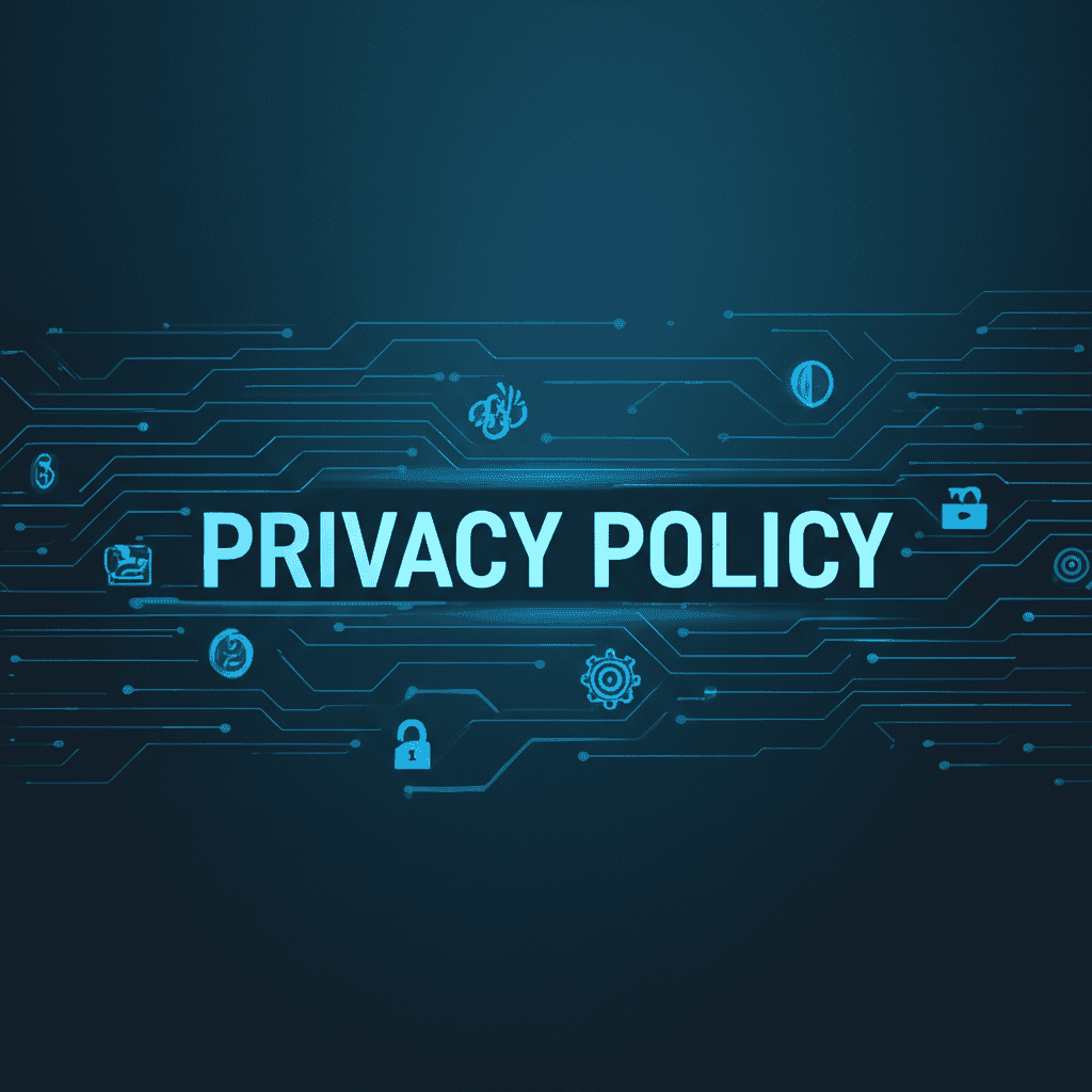 Digital representation of privacy and data security, with shield icons and network lines